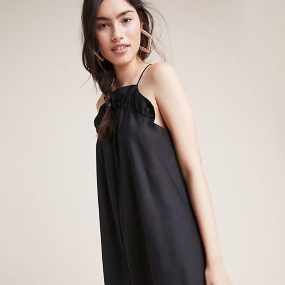 NWOT Corey Lynn Calter Black Harper Midi Dress